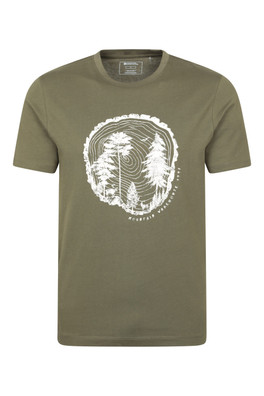Off The Beaten Track Mens T-Shirt - Khaki