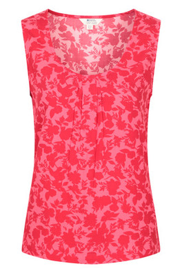 Débardeur imprimé Femmes Orchid - Rose Vif