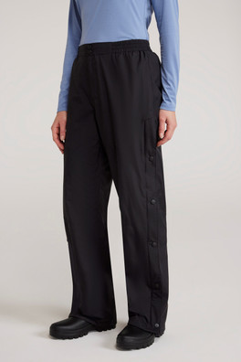 Extreme Downpour Womens Overtrousers - Short Length - Black