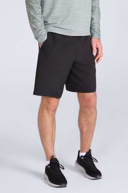 Nine Hurdle Mens Running Shorts - Black