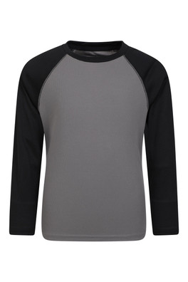 Endurance Kids Long Sleeved Top - Black