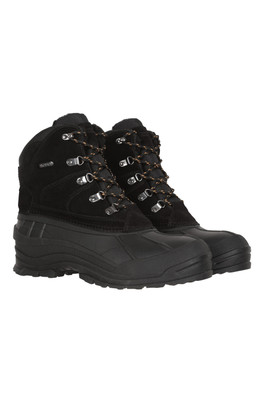 Range Mens Snow Boots - Black