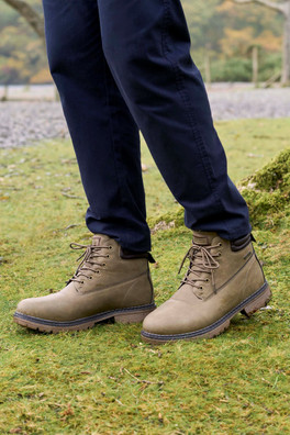 Gorge Mens Casual Thermal Waterproof Outdoor Boots - Light Brown