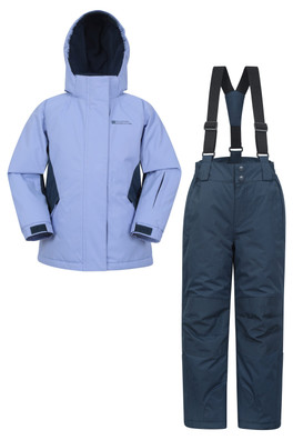 Kids Ski Jacket and Pant Set - Lilac