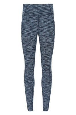 Breathe & Balance High-Waisted Womens Leggings - Dark Blue