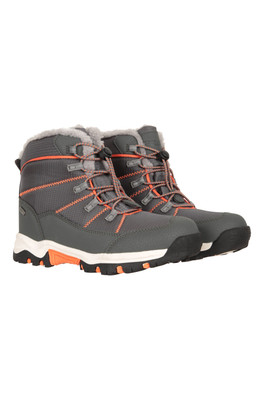 Comet Kids Waterproof Snow Boots - Orange