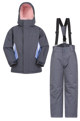 Kids Ski Jacket and Pant Set - Indigo