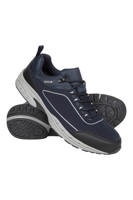 Ramble Softshell Mens Waterproof Shoes - Navy