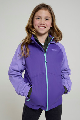 Torrent II Kids Waterproof Jacket - Lilac