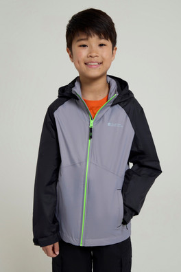 Torrent II Kids Waterproof Jacket - Alloy Grey