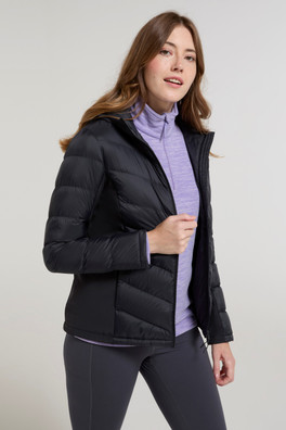 Turbine Womens Padded Softshell Jacket - Jet Black