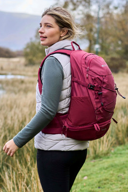 Pace 30L Rucksack - Dark Red