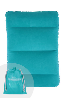 Easy Inflate Soft Touch Pillow - Teal