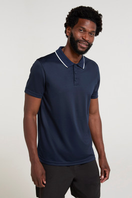 Tournament Mens IsoCool Polo - Navy