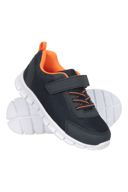 Lightweight Junior Sports Trainers - Orange