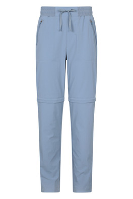 Explorer Womens Zip-Off Trousers - Blue