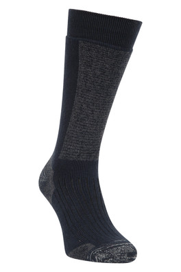 Extreme Comfort Mens Knee Length Walking Socks - NAV