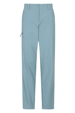 Hiker Womens Stretch Trousers - Short Length - Blue