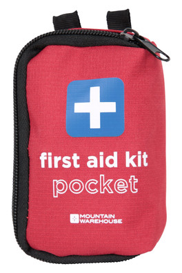 Pocket First-Aid Kit - Red