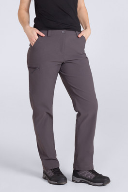 Hiker Stretch Womens Trousers - Charcoal