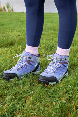 Trail Kids Waterproof Walking Boots - Lilac