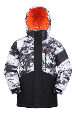 Himalayan Waterproof Kids Ski Jacket - Dark Grey
