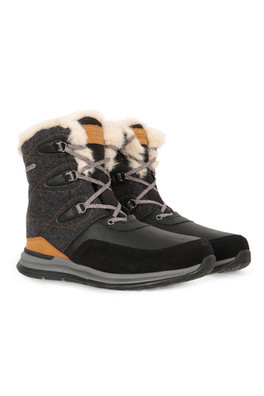 Bottes d'hiver imperméables Ice Crystal pour femmes - Marron
