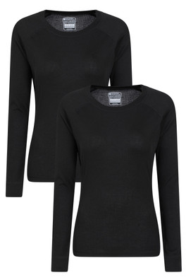 Talus Womens Thermal Top Multipack - Black
