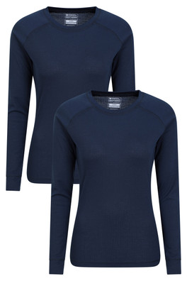 Talus Womens Thermal Top Multipack - Navy