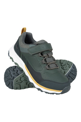 Wilderness Kids Waterproof Shoes - Dark Khaki