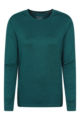 Time Trial Womens Running T-Shirt - Dark Green