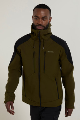 Radius Mens Softshell Jacket - Khaki