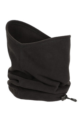 Womens Windproof Neck Gaiter - Black