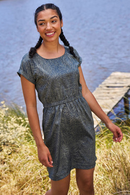 Mykonos Womens Dress - Khaki