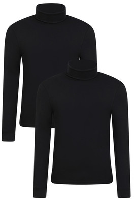 Meribel Mens Thermal Top Multipack - Black