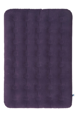 Double Flocked Air Bed - Navy