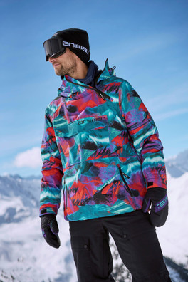 Snowstorm Mens Snow Jacket - Active Red