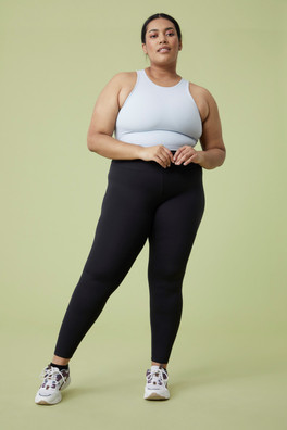 Go Getter Womens Cropped Vest - Pale Blue