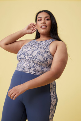 Go Getter Womens Cropped Vest - Mixed