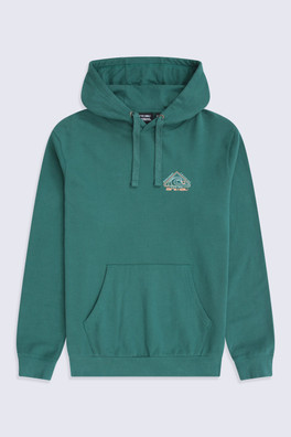 River Mens Hoodie - Dark Green