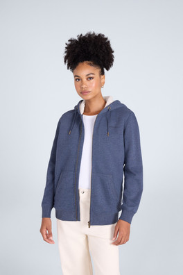 Zuri Womens Hoodie - Dark Blue