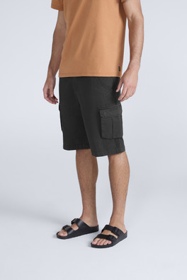 Haze Mens Cargo Shorts - Black