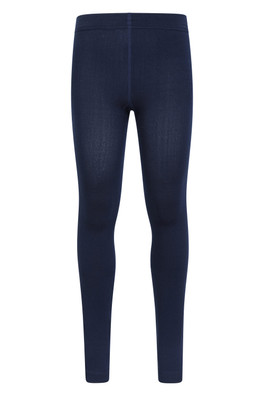 IsoTherm Kids Brushed Leggings - Navy