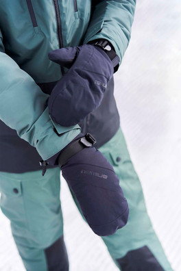 Snowstorm Mens Snow Mittens - Jet Black