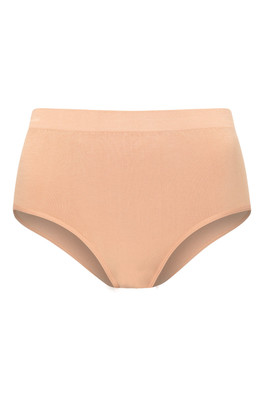 Womens Seamless High Waisted Pants - Tan
