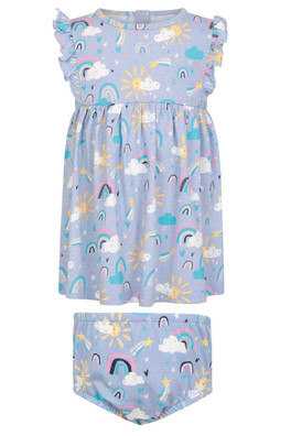 Baby Dress Set - Lilac