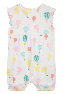 Baby Frill Romper - Pink