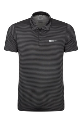 Fairway IsoCool Mens Polo Shirt - Black
