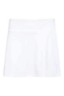 Womens Sports Mini Skort - White
