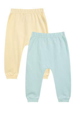 Baby Cuffed Joggers Multipack - Pale Green